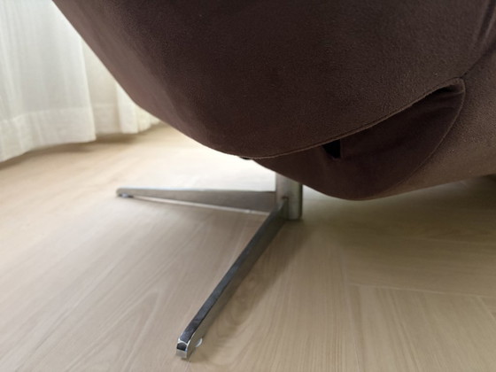 Alcantara armchair Downtown, Ligne Roset, from collection with Red Dot Design award, Cinna, Textile, Metal (photo 5 of 5)