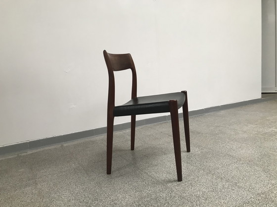 Image 1 of 2x Niel Otto Møller Model 77 Dining Chairs