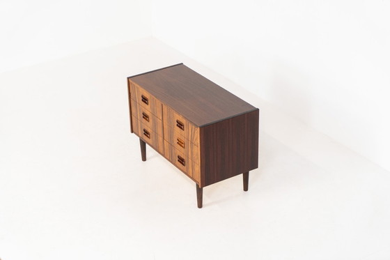 Image 1 of Cassettiera in palissandro di Niels J. Thorsø (Danimarca, anni '60).