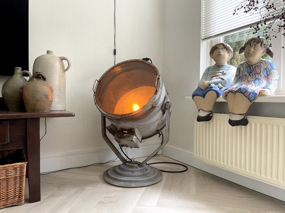 Image 1 of Floor lamp, maritime searchlight, industrial