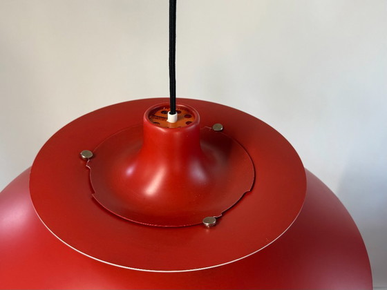 Image 1 of Lámpara colgante danesa Louis Poulsen PH5 roja