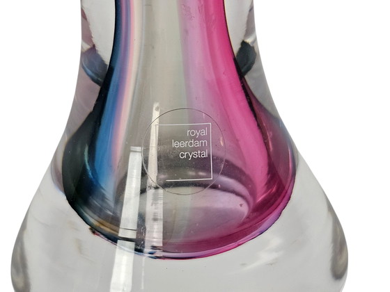 Image 1 of Royal Leerdam - Jan den Ouden - serica - 'the hourglass' - 1990's