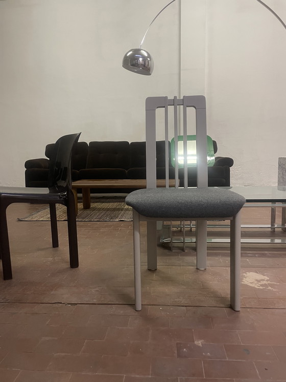 Image 1 of 4 graue Esszimmerstühle