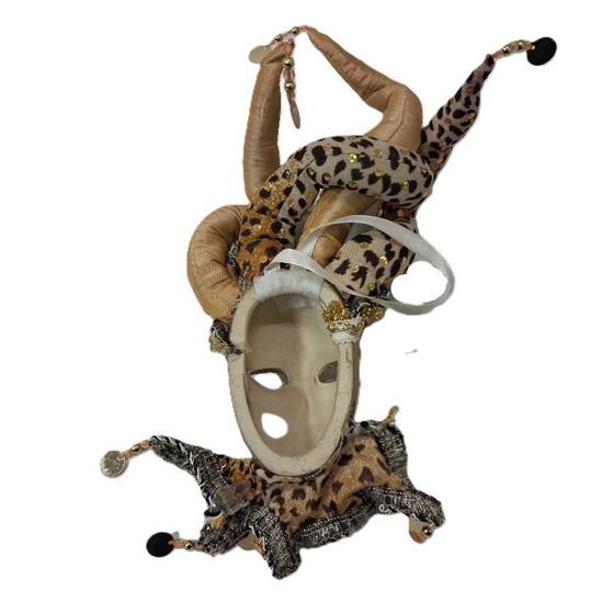 Image 1 of Máscara decorativa de bufón veneciano