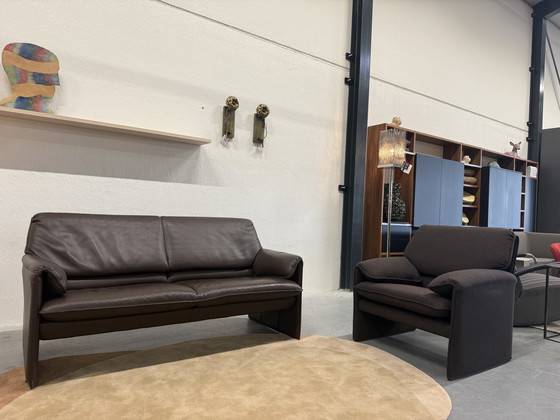 Image 1 of Leolux Bora Beta Sofa 2.5 Seater Senso Chocolat 176