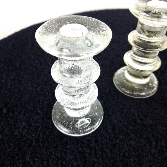 Image 1 of 5x Candeliere vintage in vetro Pukeberg Staffan Gellerstedt