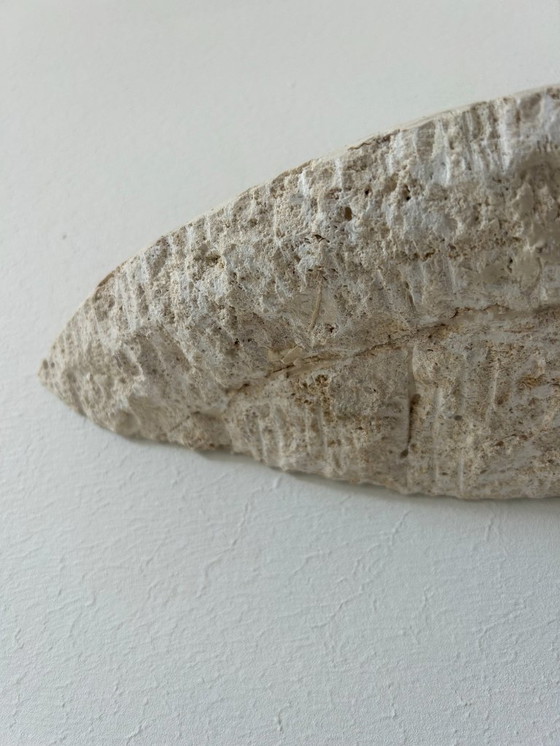 Image 1 of Paar vintage stenen wandlampen, natuurbeige, Italië 1979