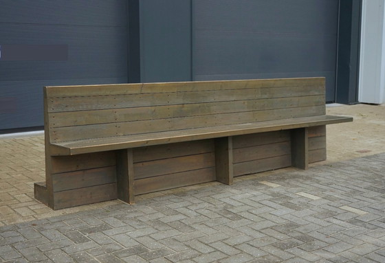 Image 1 of Large Church Pew by Dom Hans van der Laan, 1964