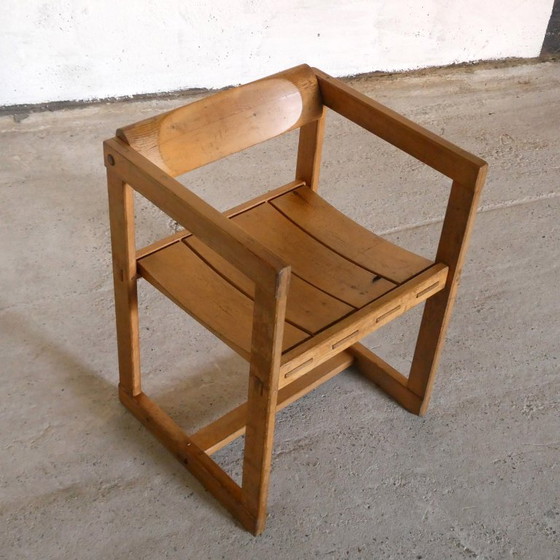 Poltrona in pino di Edwin Helseth, Trybo Norway, 1964 – Poltrone, Legno (photo 2 of 5)