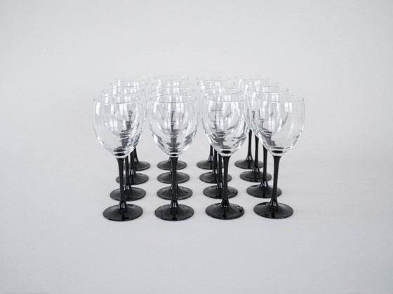Image 1 of Weingläser-Set, dänisches Design, 1970er Jahre, hergestellt in Dänemark