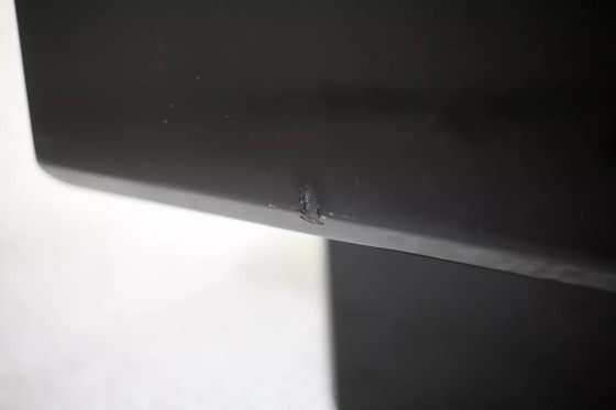 Image 1 of Tavolino da caffè in legno laccato nero