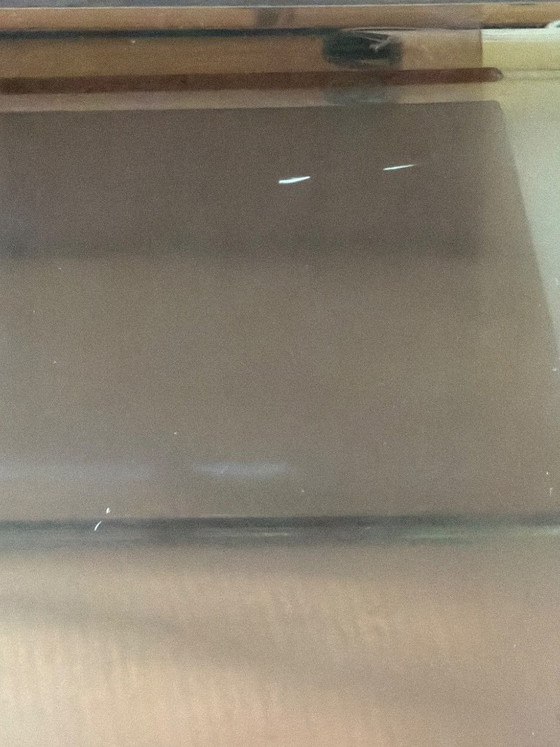 Table basse Roche Bobois Michel Dumas altuglass 1970, Tables basses, Chrome, Marron (photo 8 sur 8)