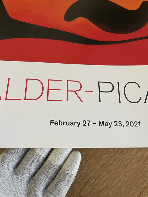 Image 1 of Alexander Calder (1898-1976), Pablo Picasso (1881-1973), Zeven zwart, rood en blauw, 1947, Copyright 2021 Calder Foundation