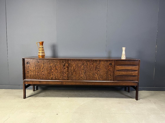 Image 1 of Oswald Vermaercke Paola wengé sideboard for V-Form Belgium 1960s