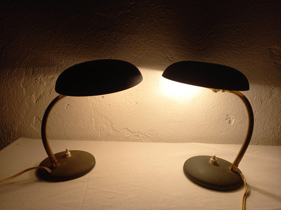 Image 1 of Pair of 1960s Italian-made lampshades