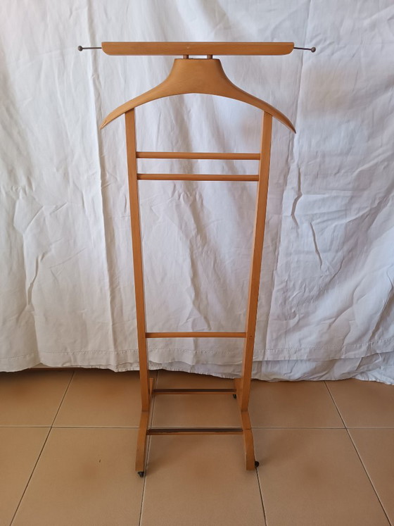 Servomuto Fratelli Reguitti by Ico Parisi (Italia anni '50), Appendiabiti, Legno, Metallo, Marrone, Vintage (foto 9 di 10)