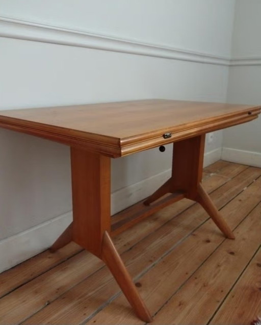Mesa de centro de mediados de siglo fabricada por Wilhelm Renz.