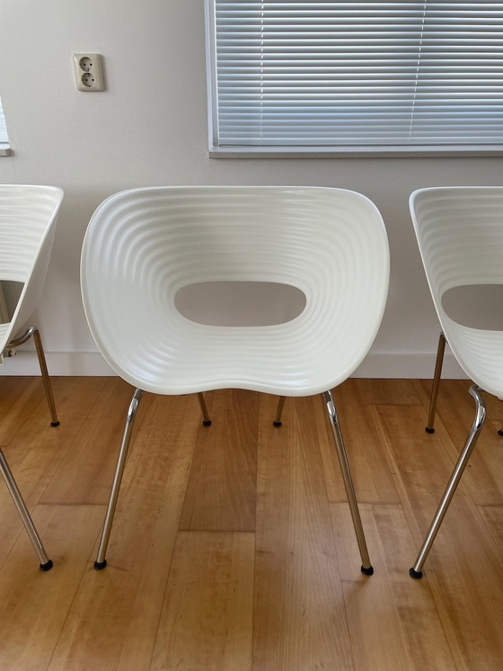 Image 1 of 4x Sillas Vitra Tom Vac para interior o exterior