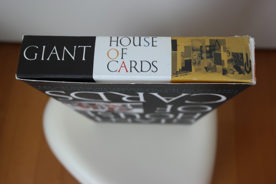 Image 1 of Eames, reusachtig kaartenhuis, ontworpen door Ray & Charles in 1952