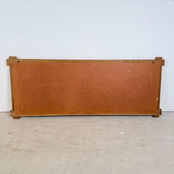 Zinn-Wandpaneel mit Gasthausszene – Wanddekoration, Wood, Iron, Vintage (photo 4 of 5)