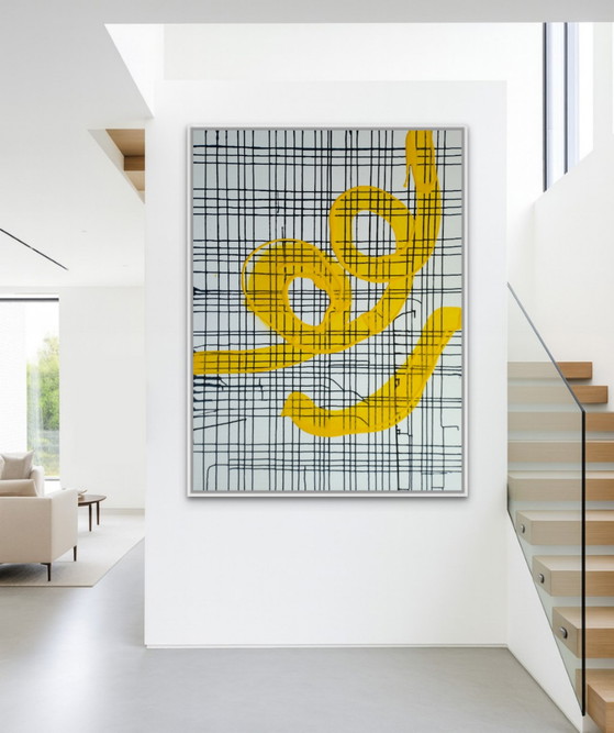Antadze Abstract Composition XXL – Paintings & Drawings, Canvas (photo 2 of 15)