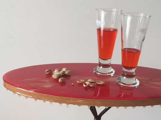 Image 1 of Ndebele Nomadic Table by Melchior van Dansik, "Dont Look Now"