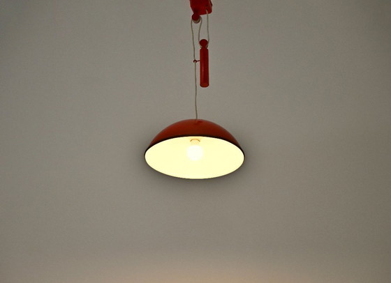 Image 1 of „Relemme“-Hängelampen von Achille Castiglioni für Flos, 1970er Jahre, 2er-Set