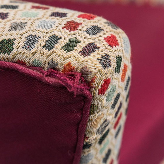 Image 1 of SET DI 2 POLTRONE VINTAGE IN TESSUTO GOBELIN, STILE ICO PARISI, ANNI '50