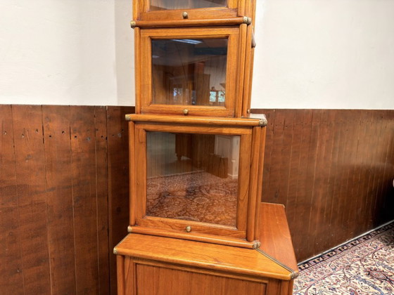 Vetrina da museo inglese originale Globe Wernicke – Vetrine, Vetro, Legno (photo 9 of 19)