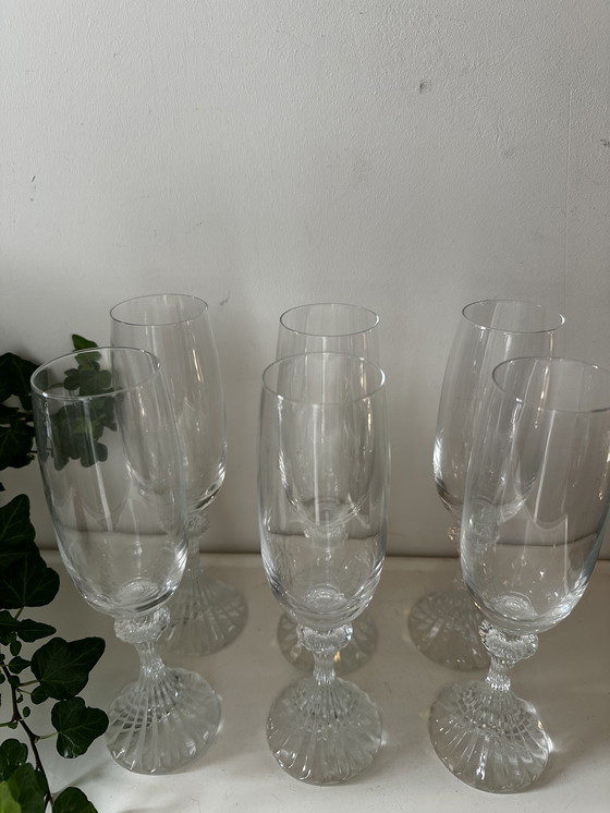 Image 1 of 6 Crystal Flutes