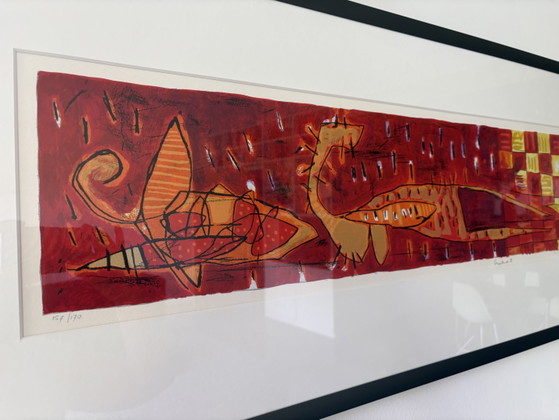 Gesigneerde zeefdruk Quraish, 2001, handgenummerd – Litho's & Zeefdrukken, Other (photo 4 of 7)
