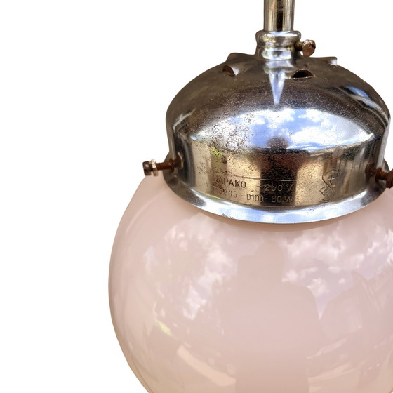 Image 1 of Art Deco hanglamp, Napako, Tsjecho-Slowakije, jaren 1940.