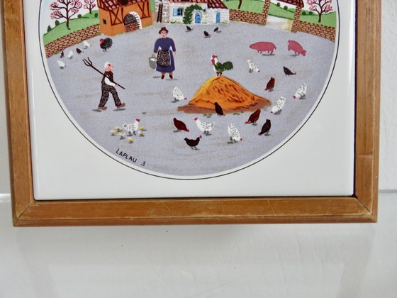 Image 1 of Villeroy & Boch, 3er Set Untersetzer, Design Gerard Laplau, 80er