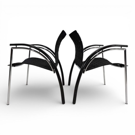 Image 1 of Ensemble de 2 fauteuils Thonet par Peter Maly, 1980