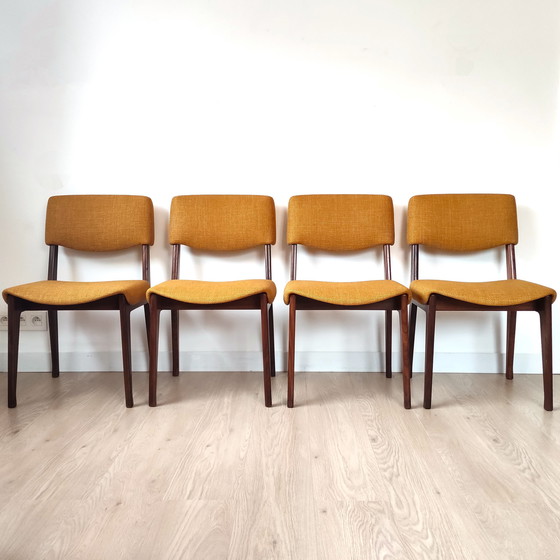 Image 1 of Vintage set of 4 dining chairs by Parisi – MiM Roma
