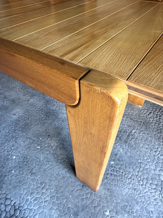 Image 1 of Maison Regain extendable dining table solid elm wood 