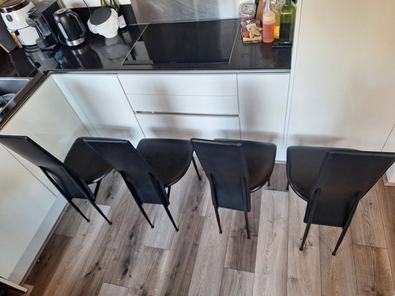 Image 1 of 4x Sedie Design Fasem S44 - Giancarlo Vegni