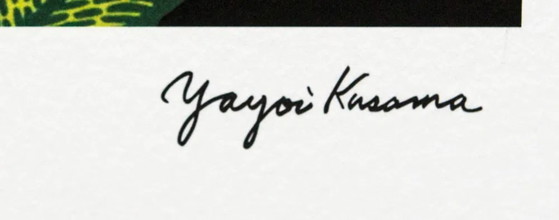 Image 1 of Nach Yayoi Kusama, Blumengarten, Lithografie, 1990er Jahre