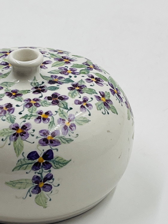 Image 1 of Keramik-Soliflore mit der Signatur "Donche".