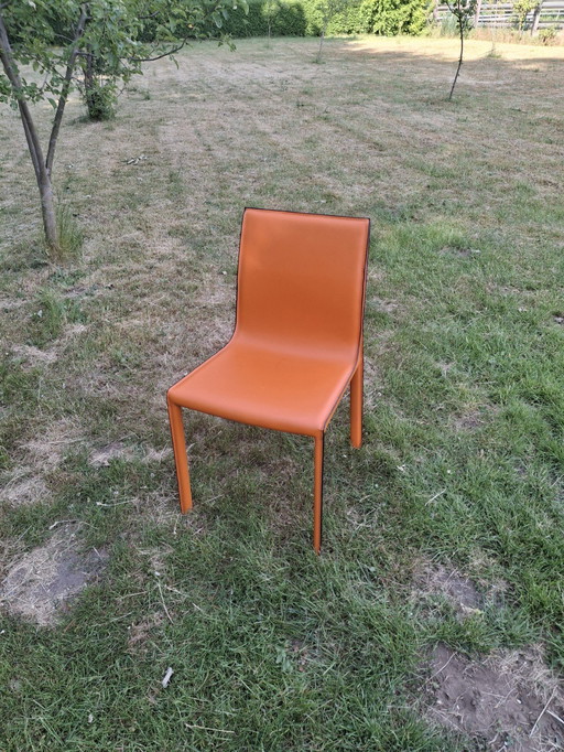 Italian leather chair