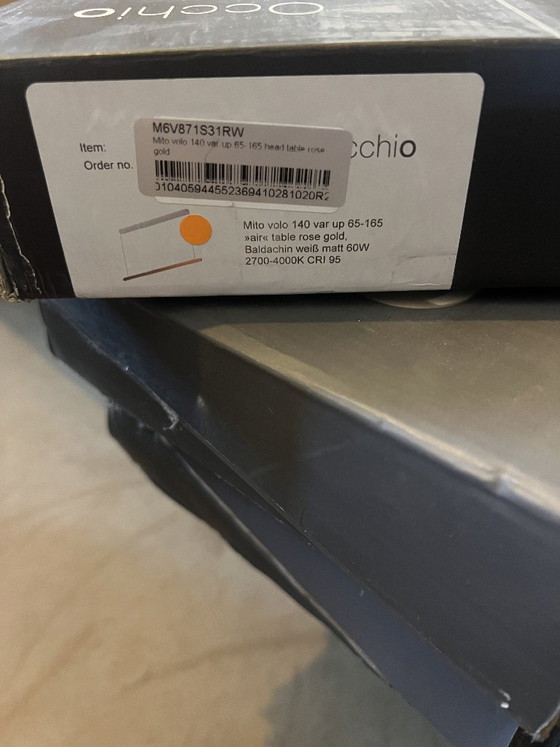 Occhio Mito Volo 140 VAR UP AIR Suspension Or rose NEUF – Aluminium (photo 3 of 6)