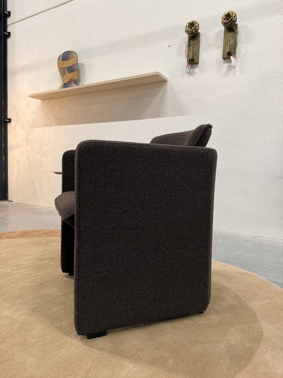 Image 1 of Poltrona Leolux Evidence Saga Monza in tessuto marrone