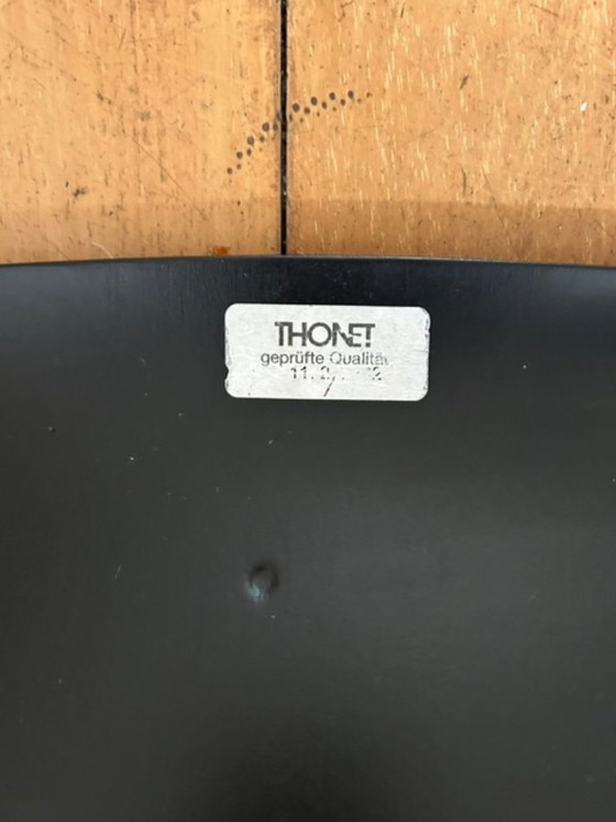 Sillas de comedor Thonet - Mart Stam, blanco y negro, Cromo, Madera, Bauhaus (foto 4 de 6)