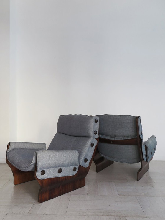 Canada Armchairs by Osvaldo Borsani for Tecno, Italy, 1960s, set of 2 (photo 2 of 26)