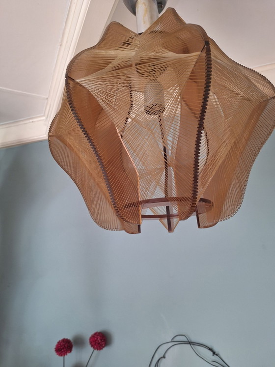 Lampada a sospensione disegnata da Paul Secon per Sompex. – Lampade a sospensione, Plastica, Plexiglass (photo 4 of 5)