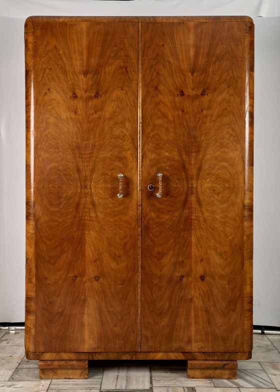 Image 1 of Armoire Art Déco, années 1950, Tchécoslovaquie