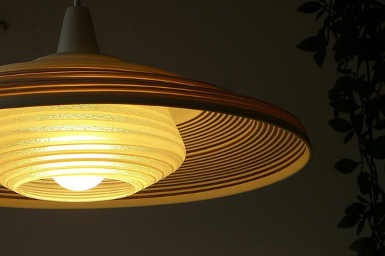 Image 1 of Vintage hanging lamp space age lamp UFO vintage 50s 60s 70s Rotaflex lamp
