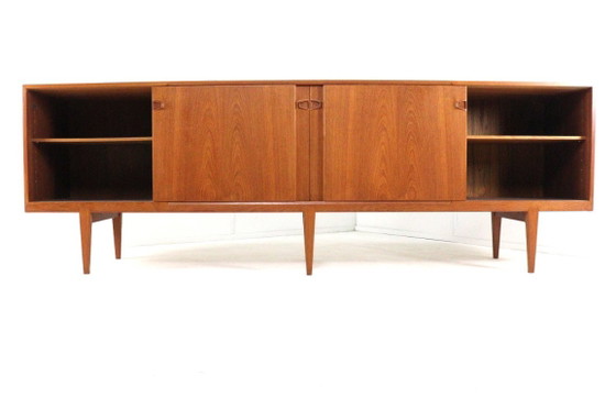 Henry Rosengren Hansen Voor Brande Møbelindustri Sideboard Model 49 | 240 Cm Vintage Gerestaureerd (photo 3 of 22)