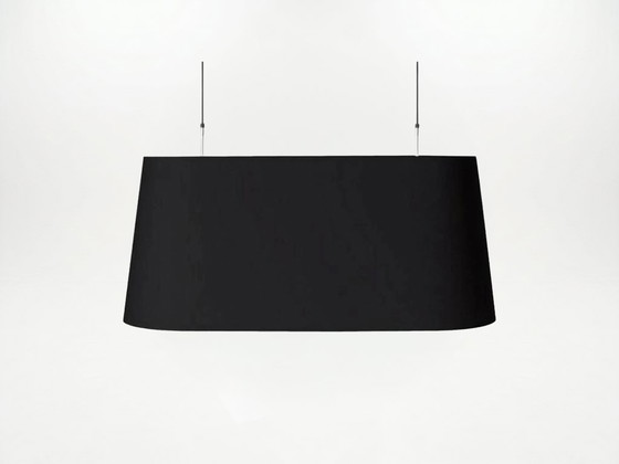 Moooi Oval Light – Nero | Marcel Wanders – Lampade a sospensione, Metallo, Tessile (photo 4 of 5)