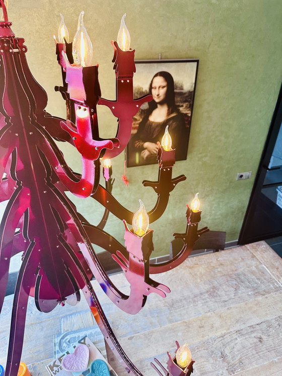 Image 1 of Lámpara de araña Nightwatch XL barroca marca van Egmond especial